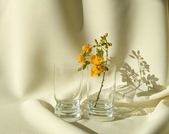 Vintage Sculptural Cocktail Glass - Set of 2