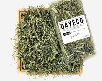 Basic Paper Shred - Olive (Mailer Box Stuffing)