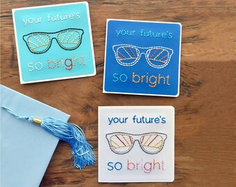 Graduation Card | Graduation | Bright Future | College Graduation Card | High School Graduation Card | Graduate Card | Graduation Gift