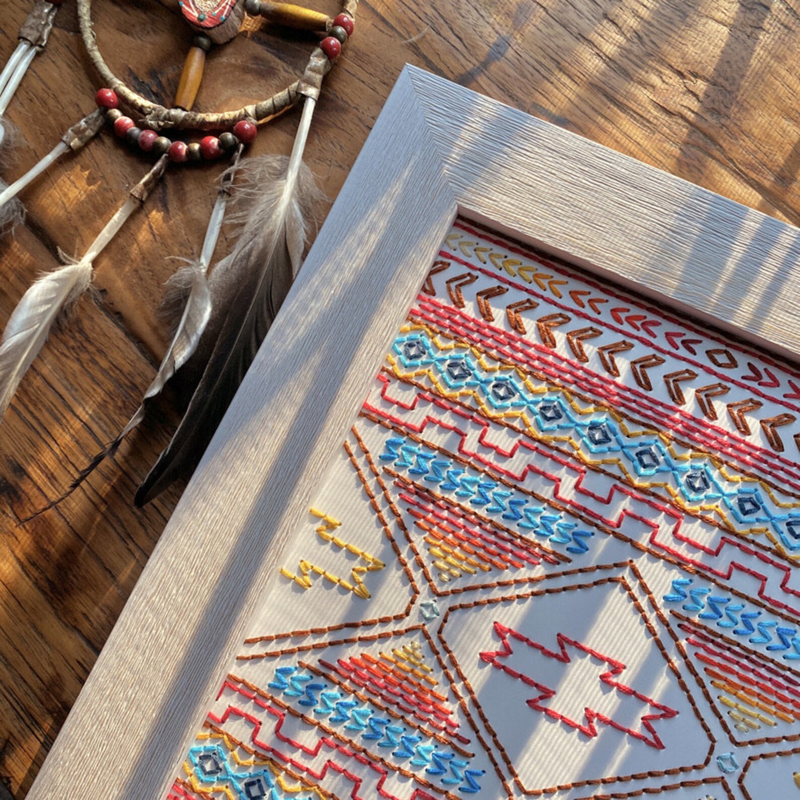 Southwest Wall Art Boho Art Native American Wall Art Etsy