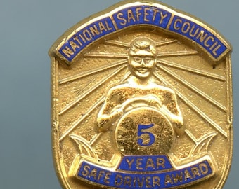 National Safety Council 5 Year Pin