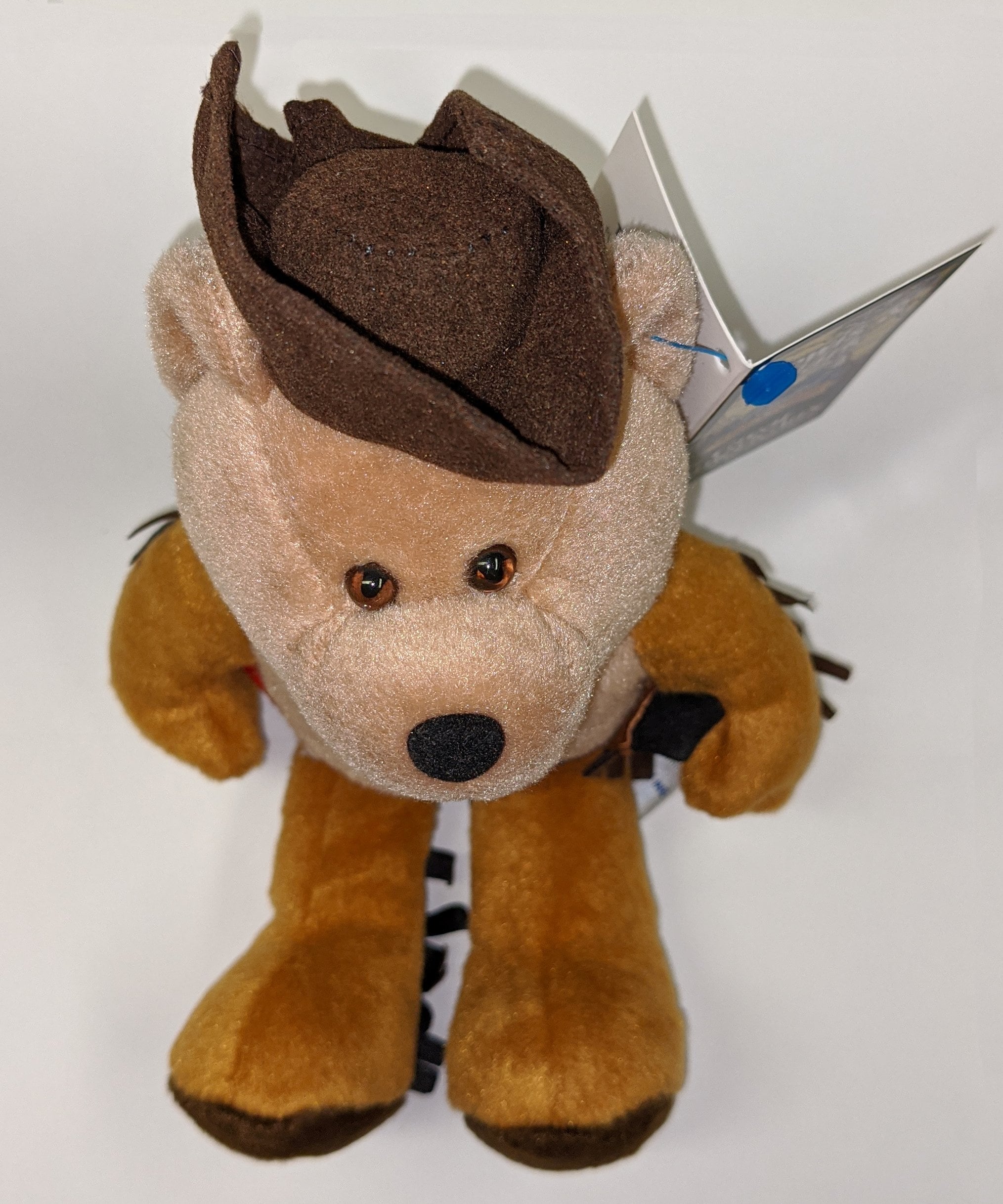 Limited Treasure LEWIS Bean Bag Bear with Conmemoraive 2004 Nickel