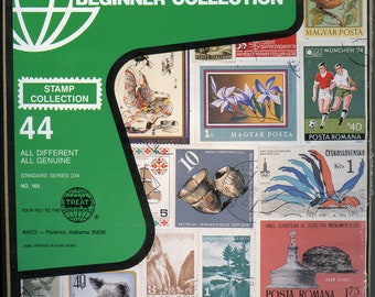 44 Different Genuine Stamps World Wide Beginner Collection