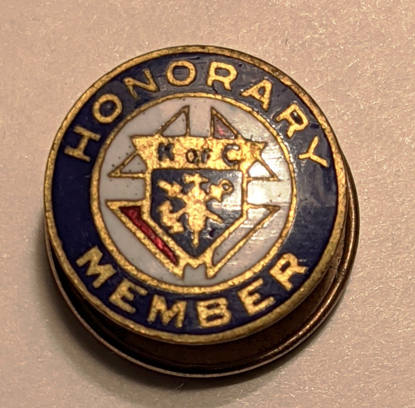 Honorary Member Knights of Columbus Lapel Pin Etsy