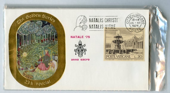 3 Vatican First Day Covers 2 The Golden Series 23k Special Etsy 3 Vatican First Day Covers 2 The Golden Series 23k Special Etsy