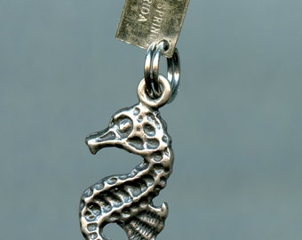 Seahorse Sterling Silver Charm Sterling By Bell, Florida