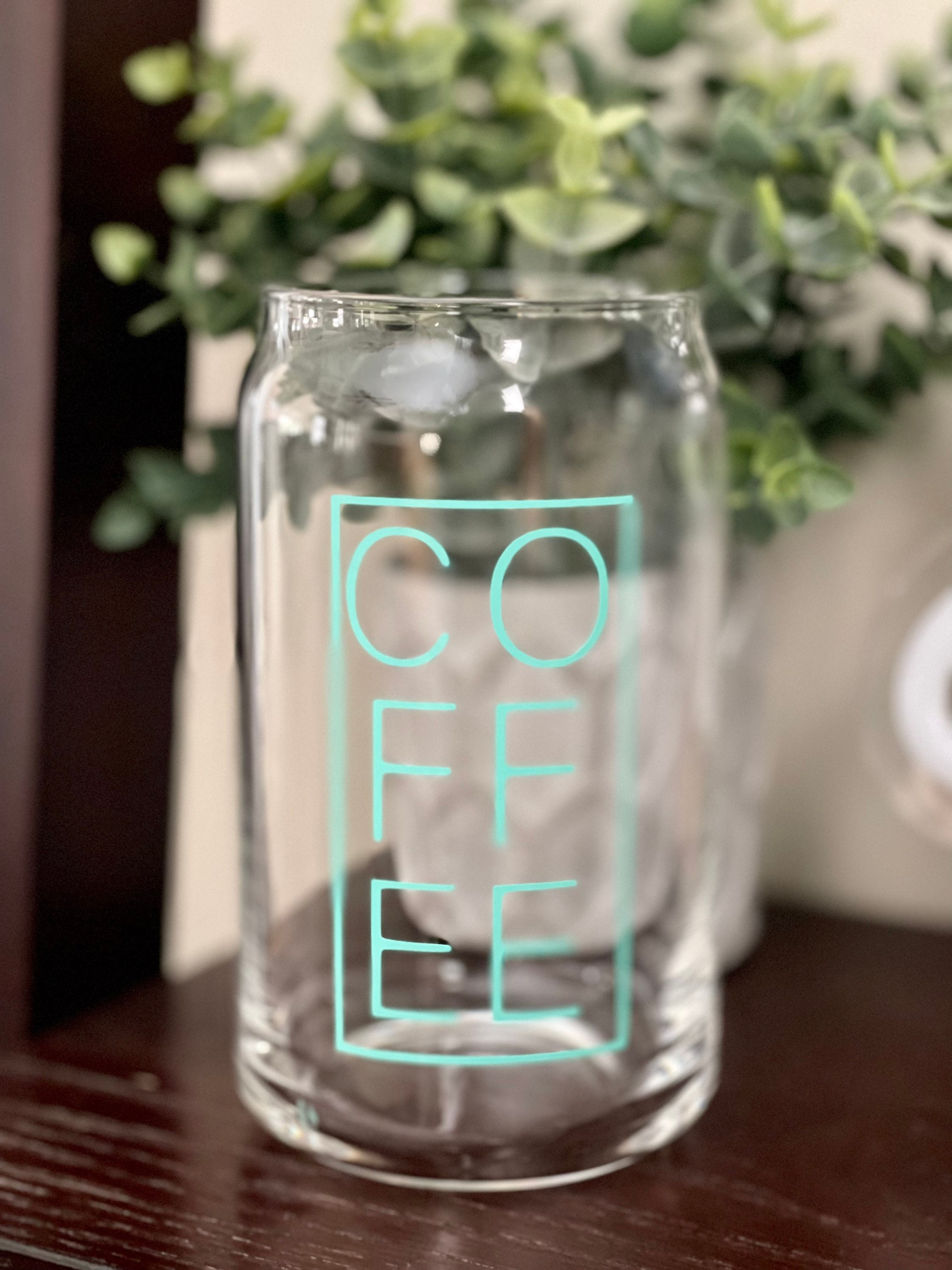 Iced Coffee Beer Can Glass Mug - Etsy