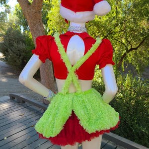 Grinch Custom Dance Costumes Child Large