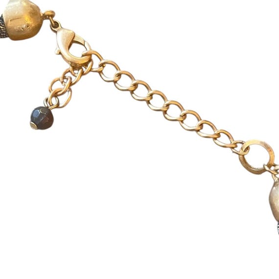 Boho Chic Multi-Strand Statement Necklace – Natur… - image 8