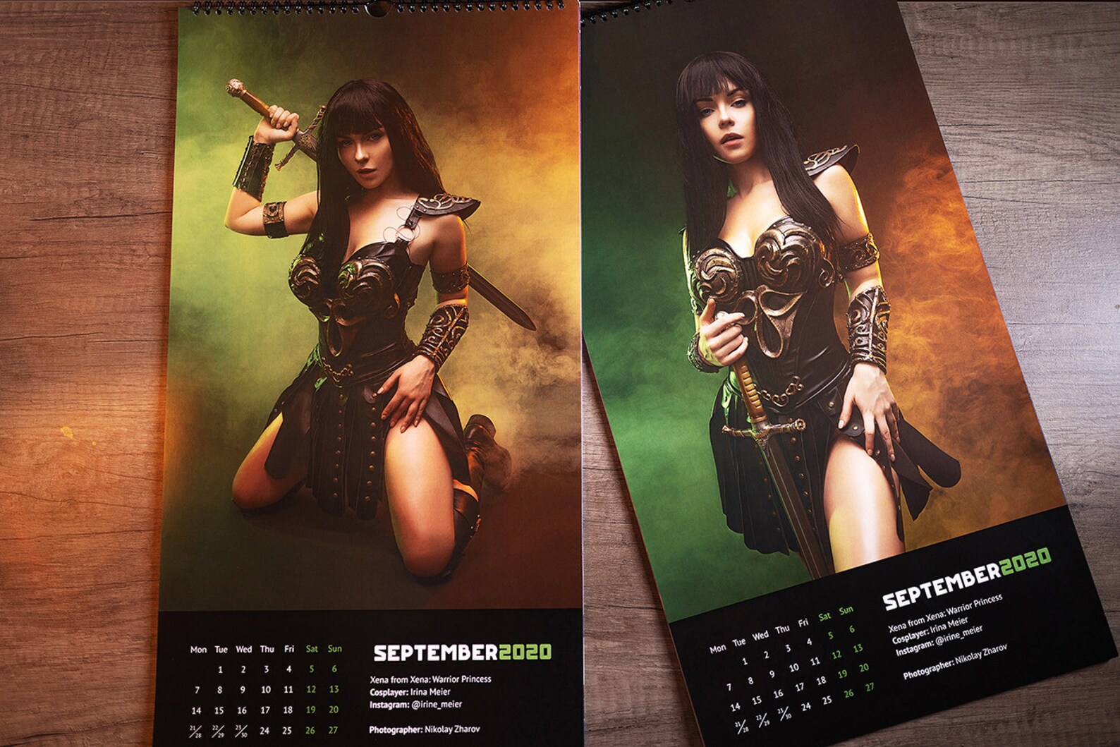 2020 Sexy Cosplay Calendar 24 pics Etsy