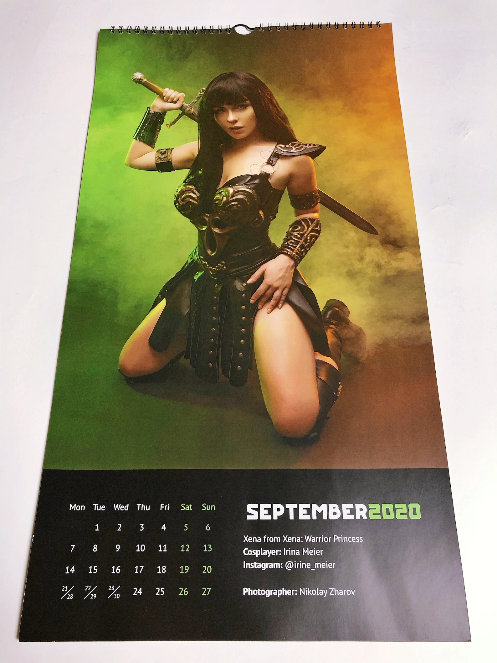 2020 Sexy Cosplay Calendar 12 pics Etsy