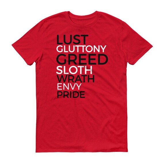Short-Sleeve Unisex T-Shirt Black Greed is Not Good