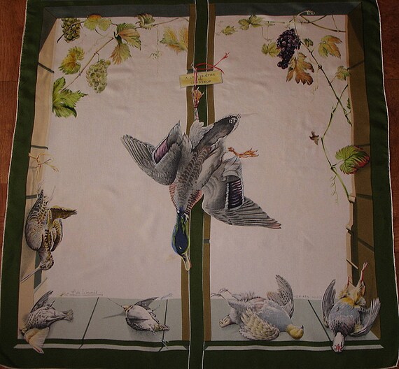 HERMES scarf "At the Hunter's Window" Collector 19