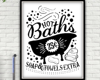 Hot Baths 25 Cents Etsy Hot Baths 25 Cents Etsy
