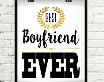 Best Boyfriend Ever, Boyfriend Gift, Gift For Boyfriend, Gifts For Boyfriend, Boyfriend, Long Distance Boyfriend Gift, Boyfriend Anniversary