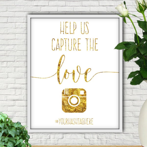 Help Us Capture The Love, Wedding Hashtag Sign, Hashtag Sign, Wedding Hashtag Sign Printable, Hashtag, Hashtag Wedding Sign, Custom Hashtag