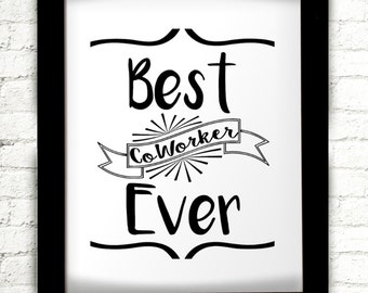 best coworker ever co worker gifts work gifts coworker etsy