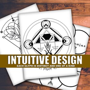 Custom Power Glyph, printable wall art, photo 3