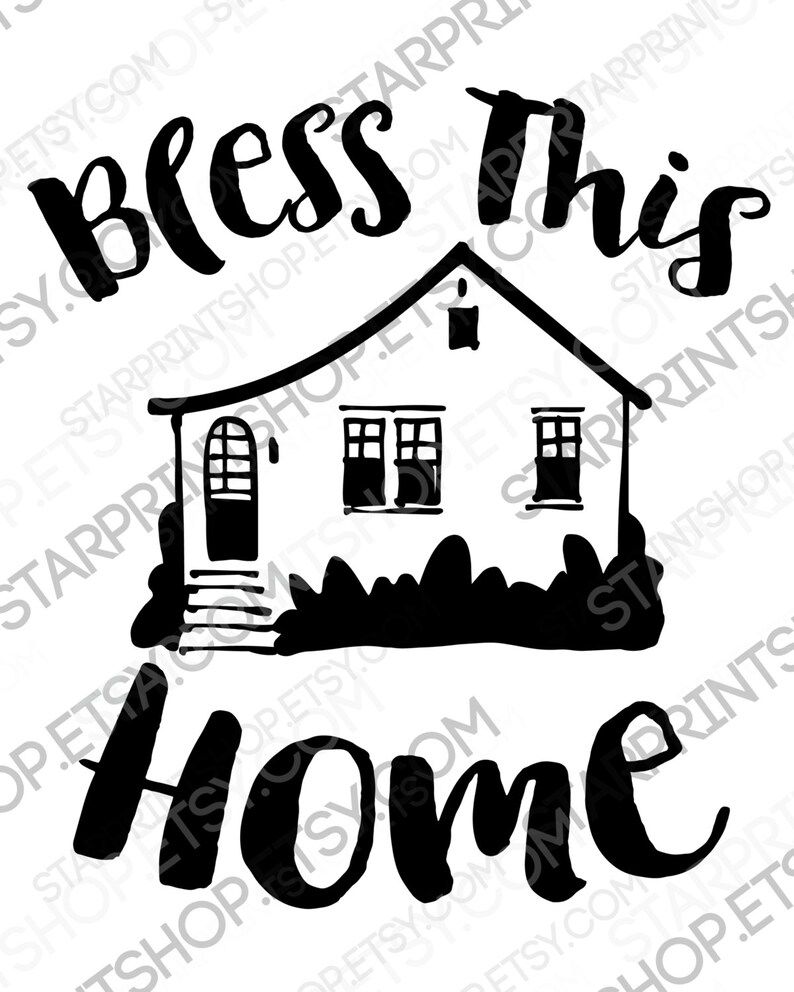 Bless This Home Custom Home Signs Custom Home Decor Custom Etsy