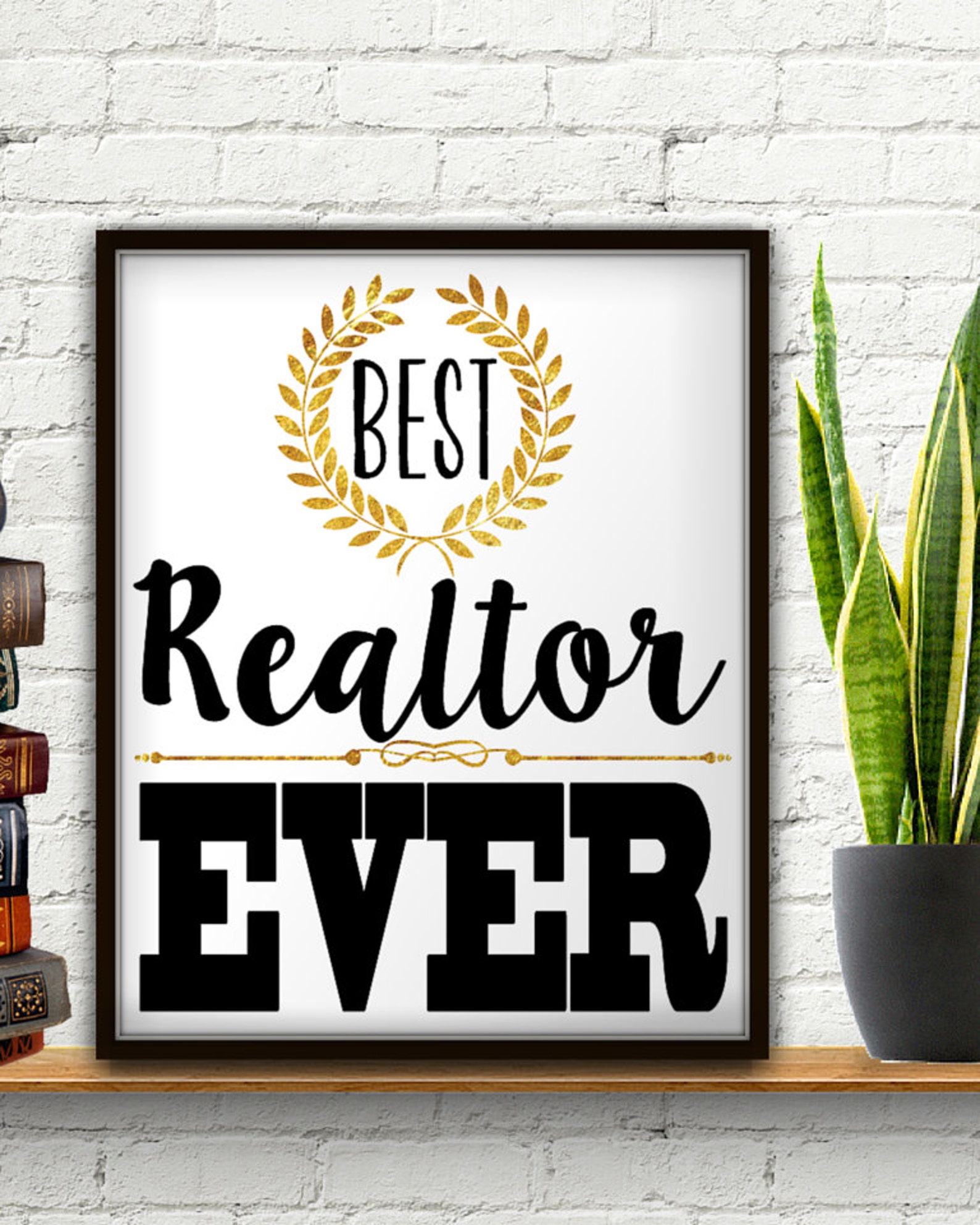Best Realtor Ever, Realtor Gift, Gift for Realtor, Realtor Closing Gifts, Real Estate Agent
