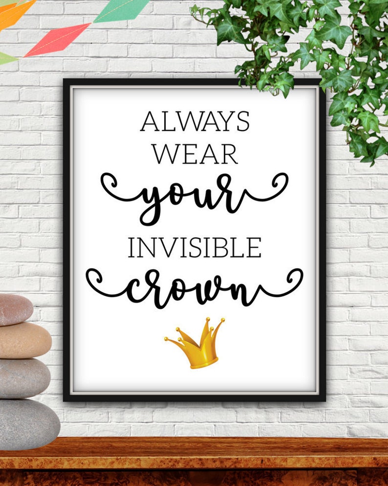 Always wear your invisible crown in tagalog picture