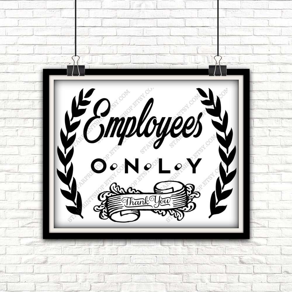 employees-only-sign-employees-only-employees-employee-sign-employee-staff-only-authorized-only-business-sign-business-signage-signs-etsy