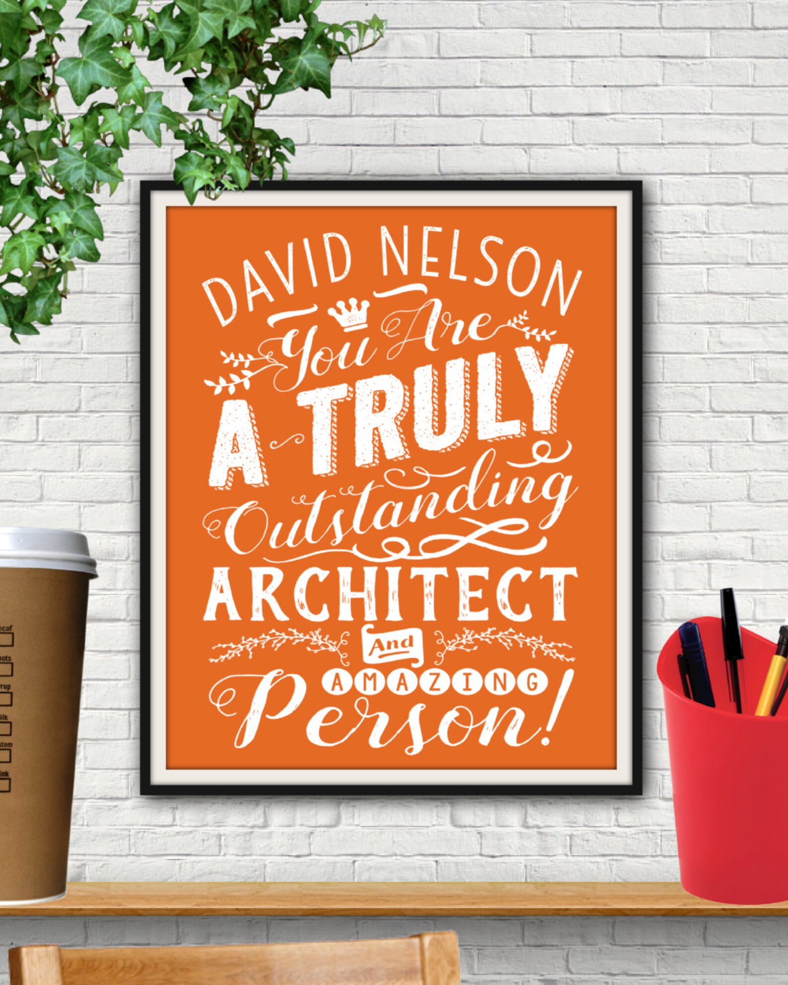 Custom Outstanding Architect Print, Gift for Architect, Architect