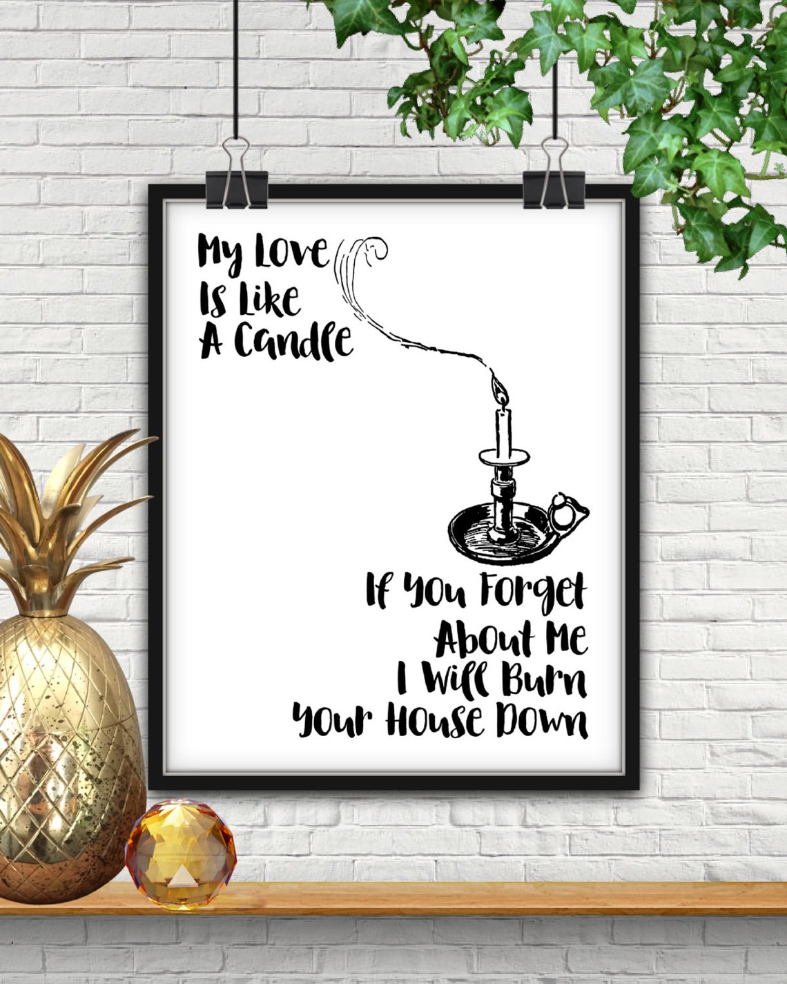 My Love is Like A Candle, My Love is Like A Candle Quote, Candle Love