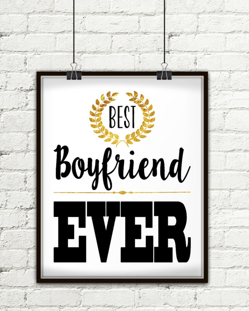 Best Boyfriend Ever Boyfriend Gift Gift for Boyfriend Gifts Etsy