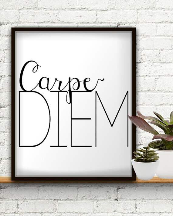 Carpe Diem Carpe Noctem Carpe Diem Planner Carpe Diem Etsy