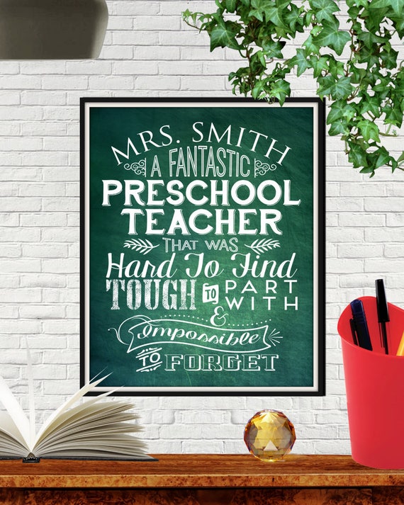 holiday gifts for preschool teachers