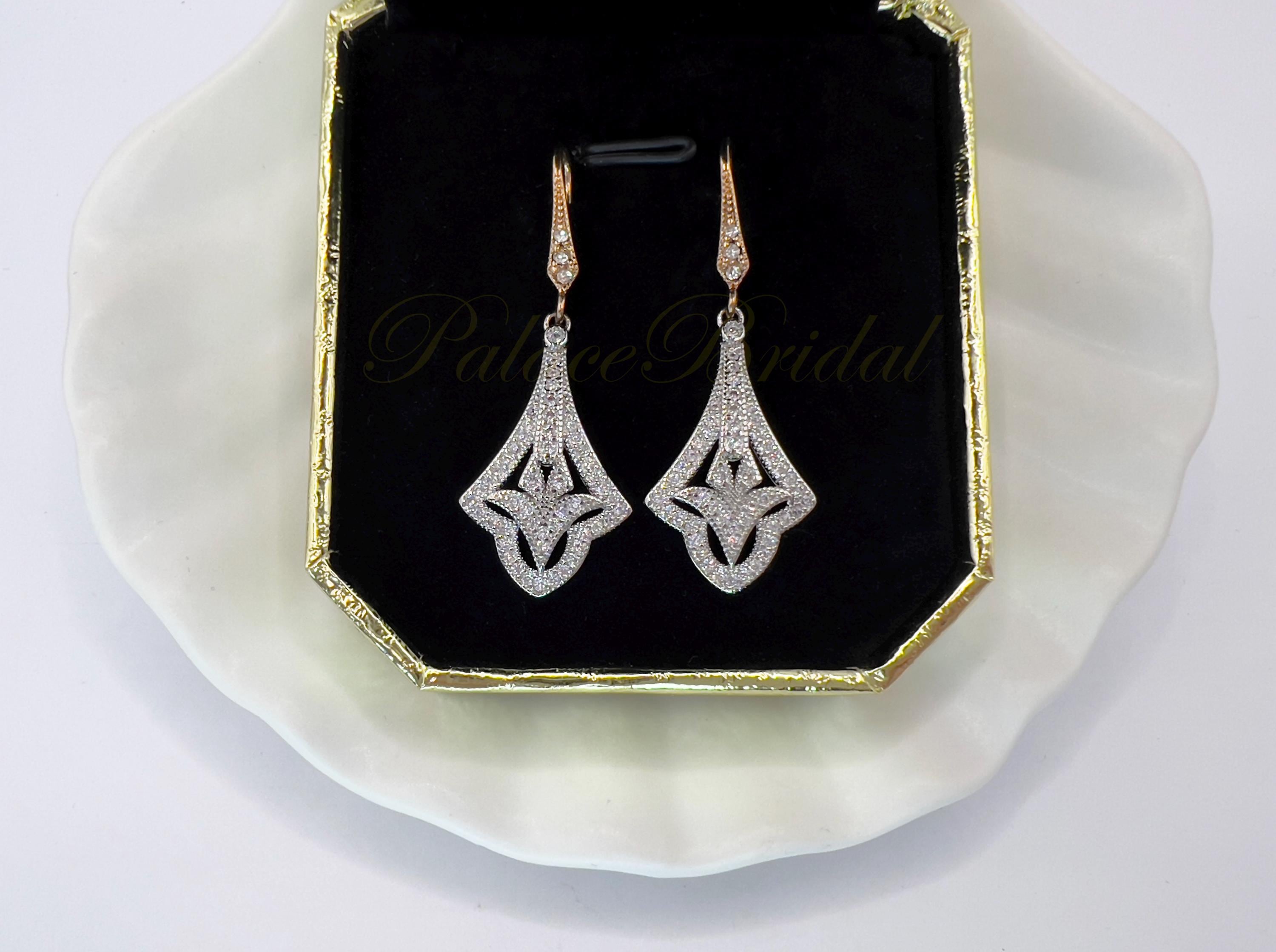 Chandelier earrings gold filled - Etsy 日本