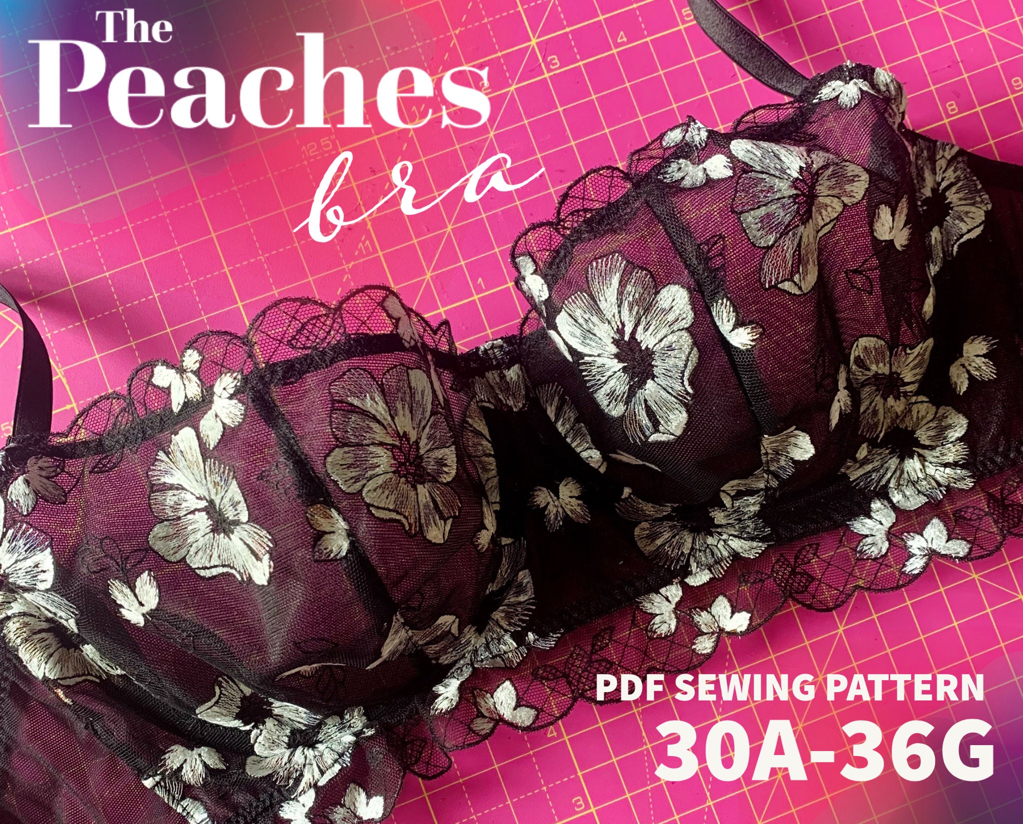 Sewing Pattern for Sports Bra, Easy to Sew Workout Bra Pattern, Comfort Bra  Pattern With Back Closure, Bra Sewing Pattern, Lingerie Patterns 