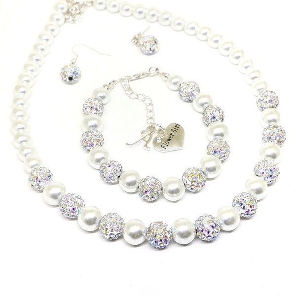 Flower Girl Jewelry Etsy