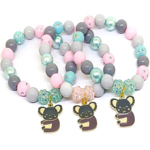 Koala bracelets party favors Girls birthday thank you gifts