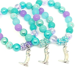 Girls Sea otter birthday bracelets party favors