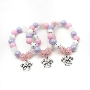 Princess bracelets party favors Girls tiara birthday supplies image 8