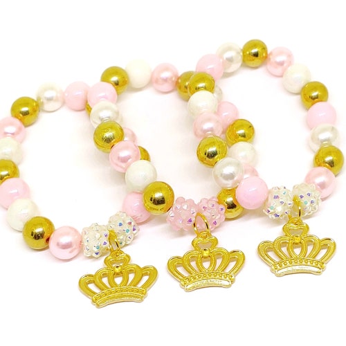 Pastel Eiffel Tower Bracelets Party Favors in Organza Bags Etsy