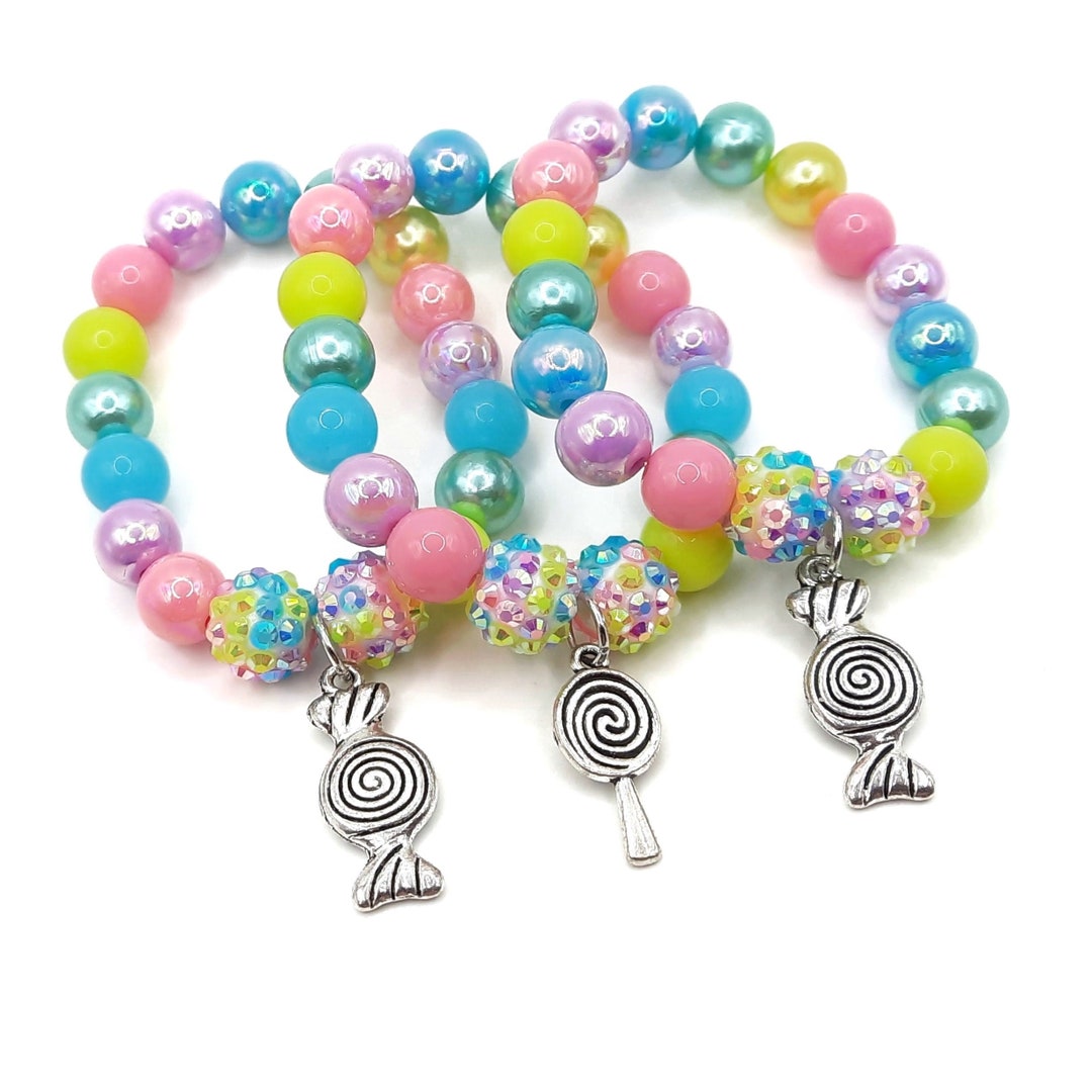 Rainbow Candy Bracelets by Sweet Factory
