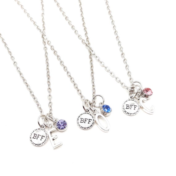 Best Friends Mixed Metal Crown Pendant Necklaces - 3 Pack | Claire's