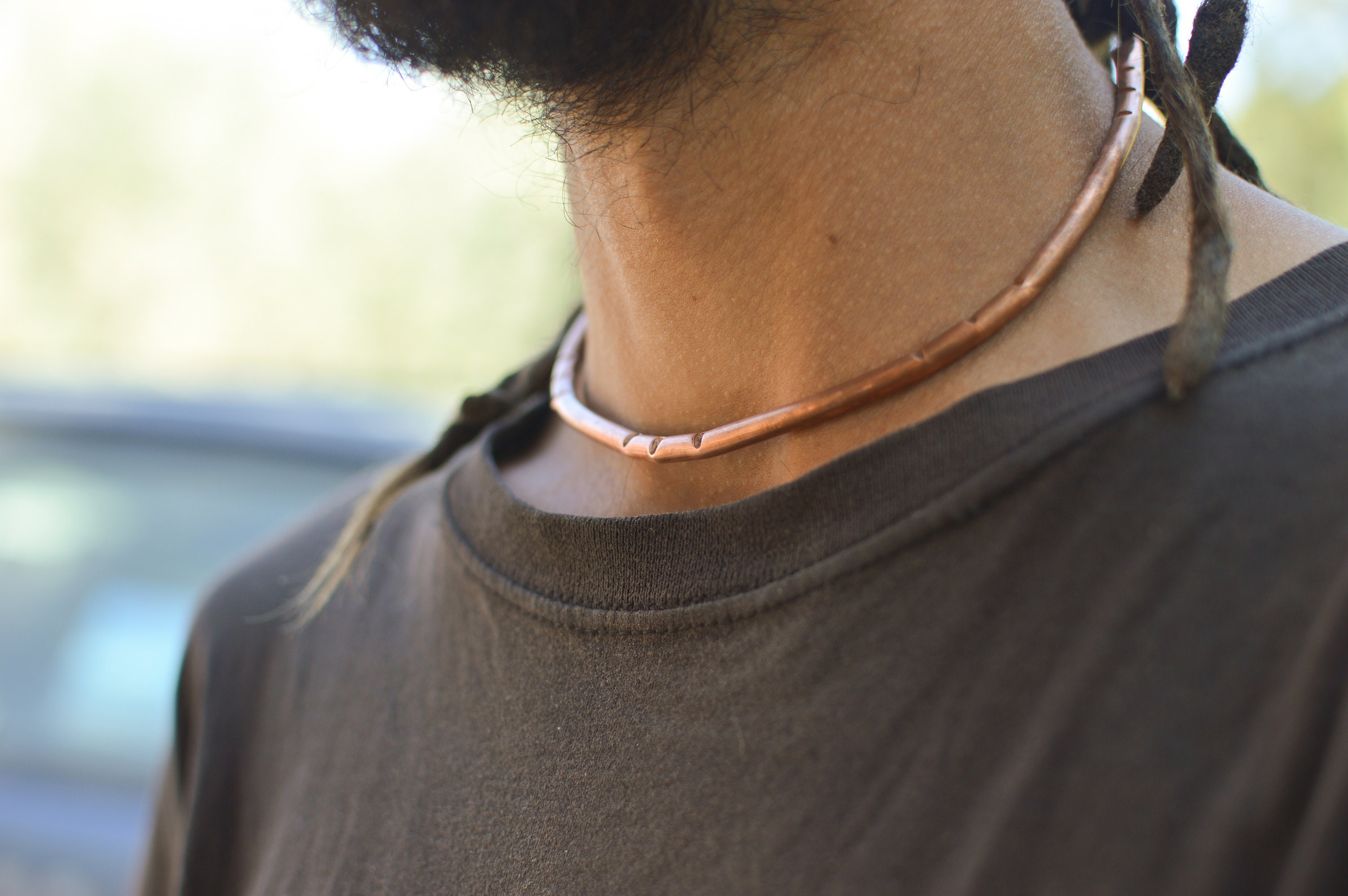 Copper choker outlet