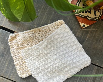 Pots & Hands - Cotton Washrag Set (Neutrals)