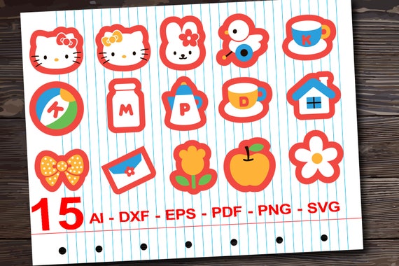 Download Free Hello Kitty Svg Hello Kitty Hello Kitty Birthday Kitty Svg Etsy SVG Cut Files