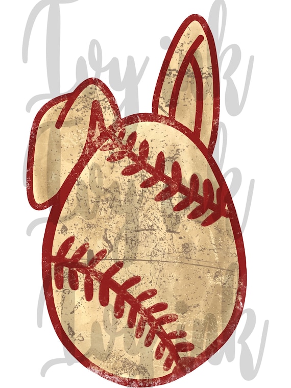 Boy Baseball Easter Rabbit Bunny Toddler Baby Sublimation Etsy