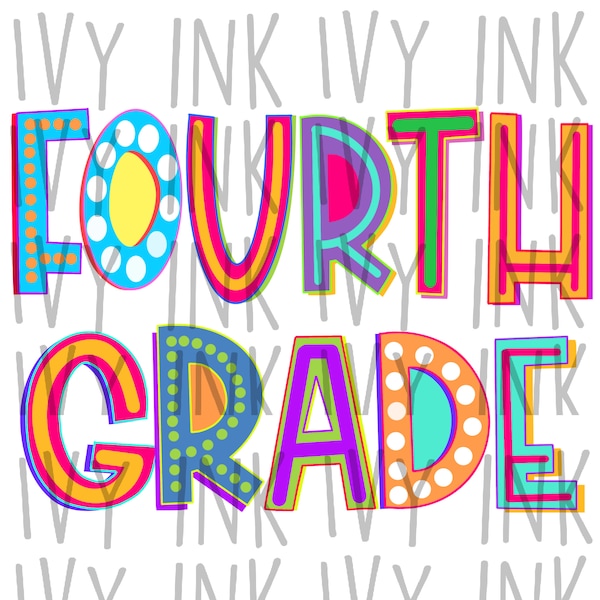 Fourth Grade Svg Etsy Fourth Grade Svg Etsy