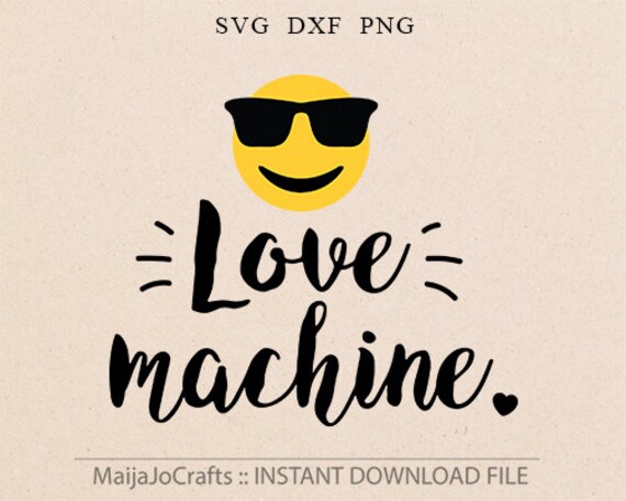 Download Emoji Svg Love Machine Svg Love Svg Valentine Svg Files Cricut Etsy