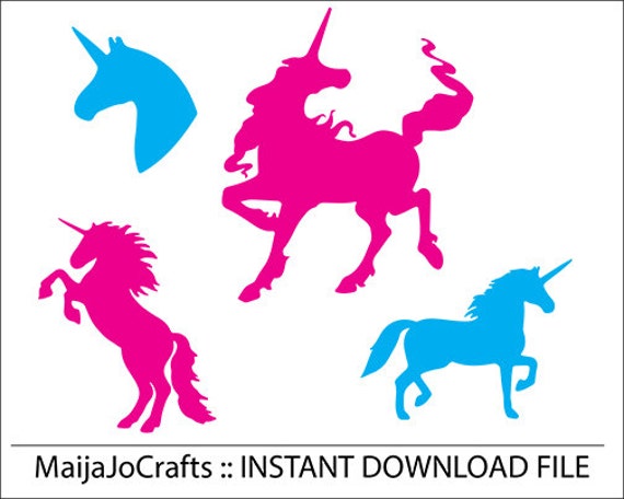 Download Unicorn SVG cutting file Cricut files Cricut downloads DXF ...