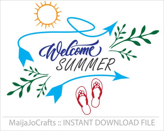 Free Free 227 Welcome Summer Svg SVG PNG EPS DXF File