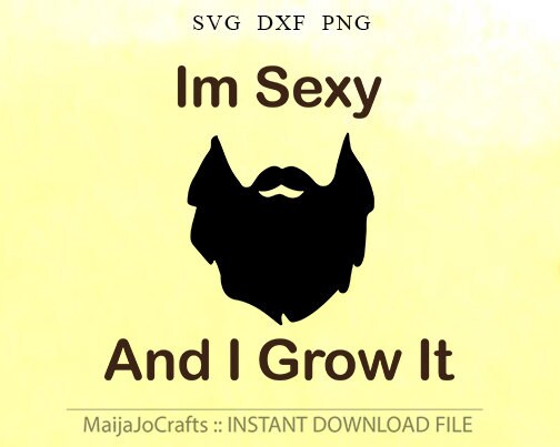 Download Beard Hipster SVG files DXF cut file instant download ...
