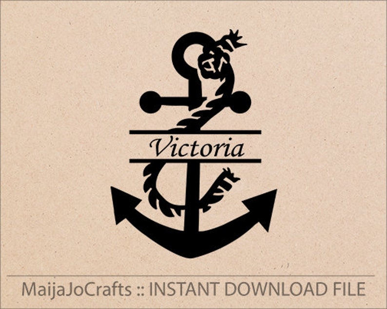 Download Cutting Or More Instant Files Included Svg Png Anchor Svg Anchor Monogram Digital Clipart Files For Design Dxf Printing Craft Supplies Tools Printing Printmaking